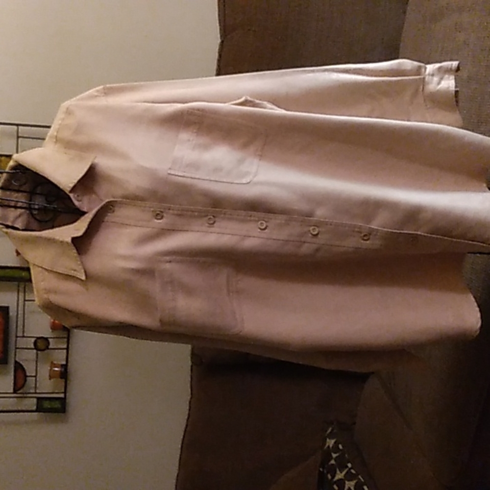 Womens Faux Suede Shirt